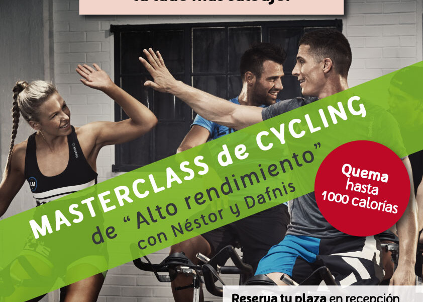 SÁBADO 21 de MAYO- MASTER CYCLING