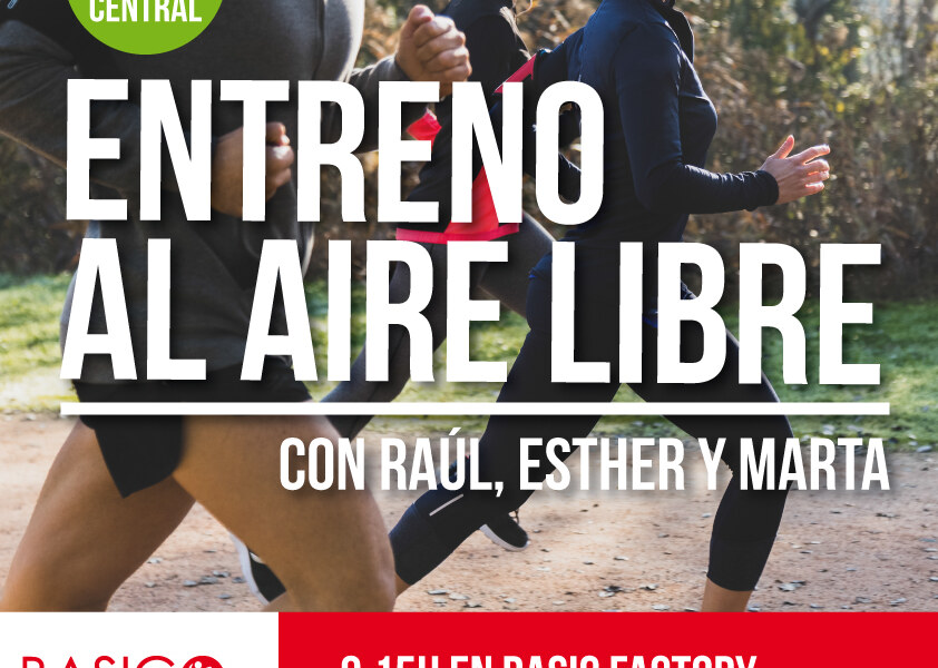 ¡ENTRENO AL AIRE LIBRE!