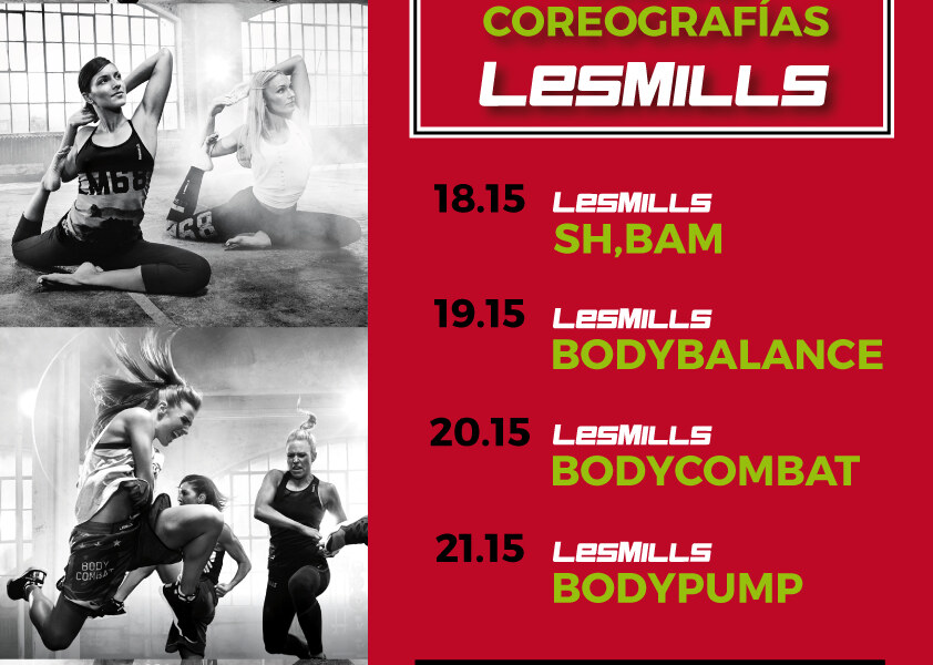 NUEVAS COREOGRAFÍAS LES MILLS!