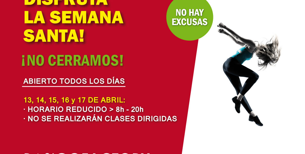 Disfruta la Semana Santa!